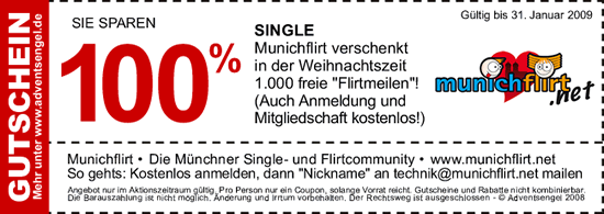 Gutschein der Adventsengel München