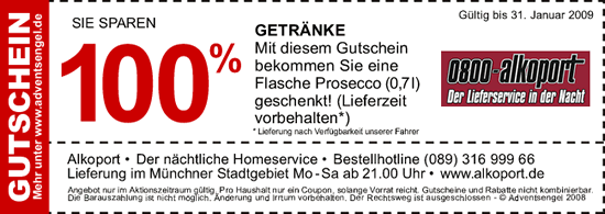 Gutschein der Adventsengel München