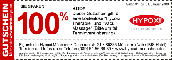 Gutschein der Adventsengel München